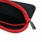 Laptop Case Bag 15-15.6" Handle Pouch Cover is water resistant unlike Black/Red