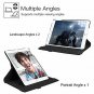 for Apple iPad Air Case 9.7 inch 2018 with Auto Sleep Wake 6th Gen 5th Gen Black