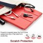 The Apple iPad Case New Lightweight Smart Trifold Stand Microfiber Lining Red