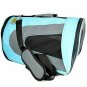 Pet Luxury Sided Carrier Airline Approved Travel Portable Kennel Blue