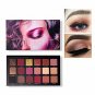 Eyeshadow Palette Professional 18 Pigmented Eye shadow, 10 Matte + 8 Shimmer
