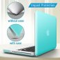 for Apple MacBook case Soft Touch Hard Case Shell Cover with Keyboard Aqua