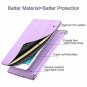 The Apple iPad Case New Lightweight Smart Trifold Stand Microfiber Lining purple