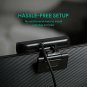 Webcam 1080p Live Streaming Stereo Microphone USB for Widescreen Video Calling