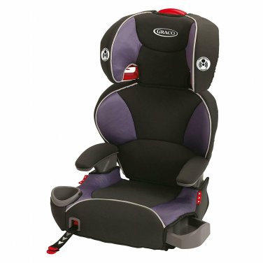 Car seat holding children Back Youth booster big kid from 30 to 100 lbs Grapeade