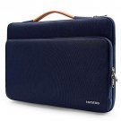 Laptop Sleeve Case with Handle Accessory Pocket and CornerArmor Dark Blue