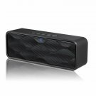 Wireless Bluetooth Speaker Outdoor Portable Stereo Speaker HD Audio Bass Black