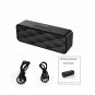 Wireless Bluetooth Speaker Outdoor Portable Stereo Speaker HD Audio Bass Black