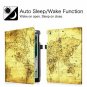 for Apple iPad Air Case Multi Angle Viewing Folio Auto Wake Sleep Ancient Map