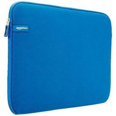 Laptop Case 15.6 Form fitting sleeve with quick top loading access Blue