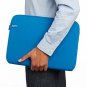 Laptop Case 15.6 Form fitting sleeve with quick top loading access Blue
