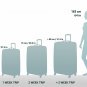 Luggage Set 14 Inch and 21Inch Rio Two Piece set luxurious Expandable Polyester