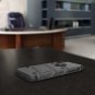 iPhone XR Case Military Grade Drop Tested Tempered Glass Screen Metal Gray Black