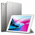 The Apple iPad Case New Lightweight Smart Trifold Stand Microfiber Lining gray