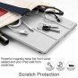 The Apple iPad Case New Lightweight Smart Trifold Stand Microfiber Lining gray