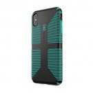 For iPhone Xs Max Case Drop Ttested Protection Candy Shell Grip Black/Green