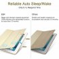 The Apple iPad Case New Lightweight Smart Trifold Stand Microfiber Lining gold