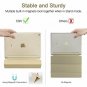 The Apple iPad Case New Lightweight Smart Trifold Stand Microfiber Lining gold