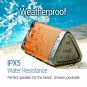 Portable Bluetooth Speaker Louder Volume 10W Power Bass Water Resistant Orange