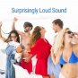 Portable Bluetooth Speaker Louder Volume 10W Power Bass Water Resistant Orange