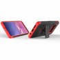 Galaxy S10 Case Military Grade Drop Protection Kickstand Bundle Includes Red