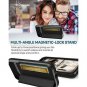 For iPhone X/Xs Case Drop Protection Flip Leather Card Slot Kickstand Gray/Black