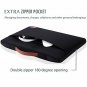 For MacBook Laptop Case 13-13.5 Inch with Retina Surface Slim Bag Black