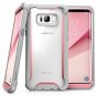 For Samsung Galaxy S8 Plus Case Full-Body Rugged Clear Bumper with Built Pink