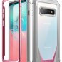 For Galaxy S10 Rugged Clear Case Poetic FullBody Hybrid Bumper Cover Pink