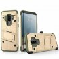 For Samsung Galaxy S9 Plus Case Military Grade Drop Tested Tempered Glass Green