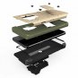 For Samsung Galaxy S9 Plus Case Military Grade Drop Tested Tempered Glass Green