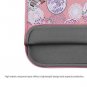 Laptop Case Sleeve Multi color Water resistant Neoprene Notebook Pocket Pink