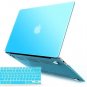 For MacBook Air 13 Inch Case Release New Version Soft Touch Keyboard Sky Blue