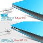 For MacBook Air 13 Inch Case Release New Version Soft Touch Keyboard Sky Blue