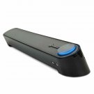 Computer Speakers GOgroove USB Mini Soundbar SonaVERSE UBR Desktop Black