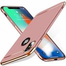 iPhone Xs X Case Ultra 3 in1 Hybrid Hard Plastic CoverRed Anti Scratch Rose Gold