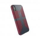 For iPhone Xs Max Case CandyShell Grip Charcoal Grey/Dark Poppy Red