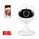Camera Wireless Security with Night Vision indoor IP and Two Way Audio K3 White