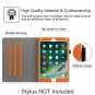for Apple iPad Air Case Multi Angle Viewing Folio CoverAuto Wake Sleep Orange