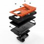 For Galaxy Note 9 Case Holster Lanyard Military Grade Drop Tested Orange/Black