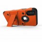 For iPhone X/XS Case Military Grade Drop Tested Screen Protector Orange Black