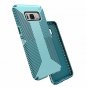 For Galaxy S8 Plus Case No slip grip Patented raised bezel screen Tide Blue