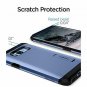 For Samsung Galaxy S8 Plus Case Kickstand and Extreme Duty Protection Coral Blue
