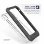 For iPhone Xs Max Case w/Screen Protector Falcon Series Protective Rugged Gray