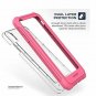 For iPhone Xs Max Case w/Screen Protector Falcon Series Protective Rugged Pink
