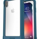 For iPhone Xs Max Case w/Screen Protector Falcon Series Protective Rugged Ocean