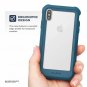 For iPhone Xs Max Case w/Screen Protector Falcon Series Protective Rugged Ocean