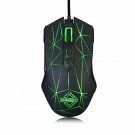 Gaming Mouse Programmable 7 Buttons Ergonomic LED Backlit USB RGB Star Black