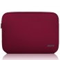 Laptop Case Sleeve Multi color Water resistant Neoprene Notebook Pocket Wine Red