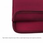 Laptop Case Sleeve Multi color Water resistant Neoprene Notebook Pocket Wine Red